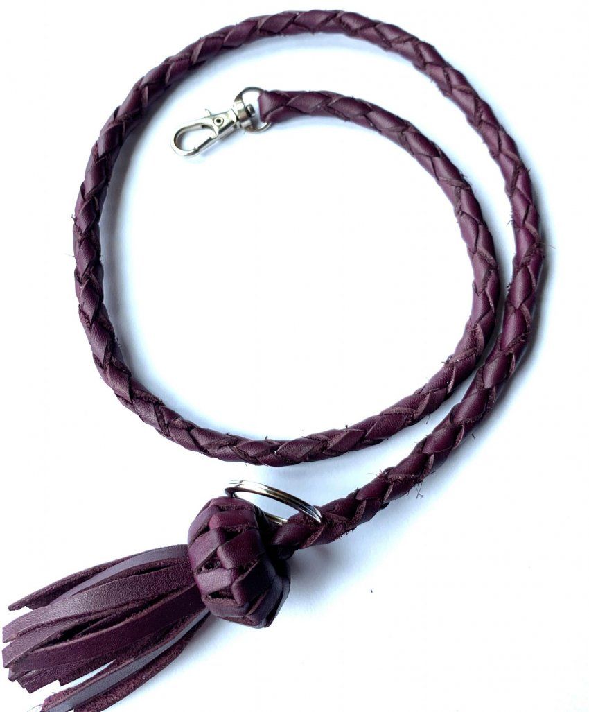 Cordón de Cuero Morado Diván Gestión Musical