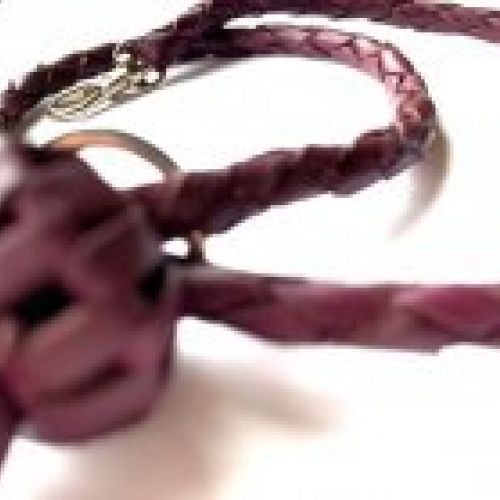 Cordón de Cuero Morado Diván Gestión Musical