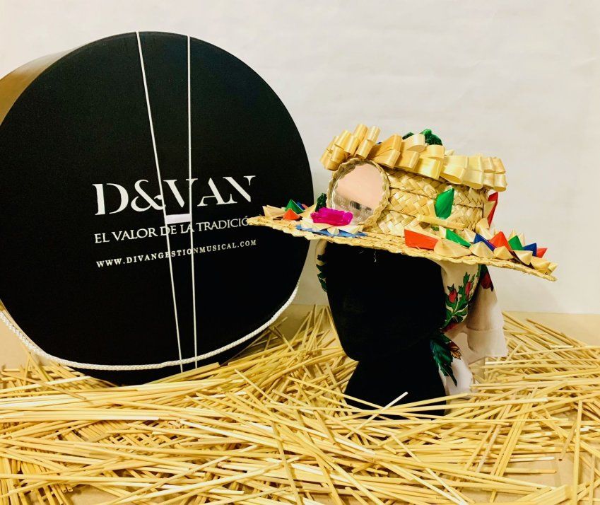 Gorra paja centeno Diván Gestión Musical