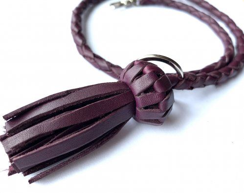 Cordón de Cuero Morado Diván Gestión Musical