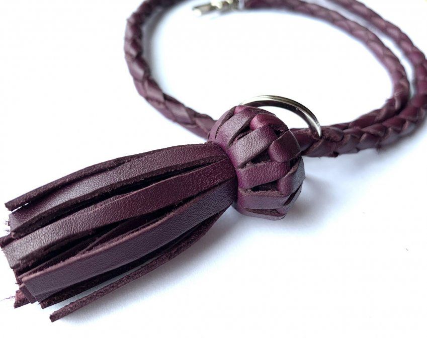 Cordón de Cuero Morado Diván Gestión Musical