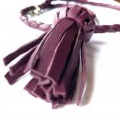 Cordón de Cuero Morado Diván Gestión Musical