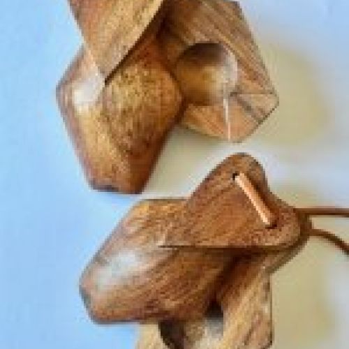 Castañuelas Jatoba modelo Penta. Pacheco Tradicional
