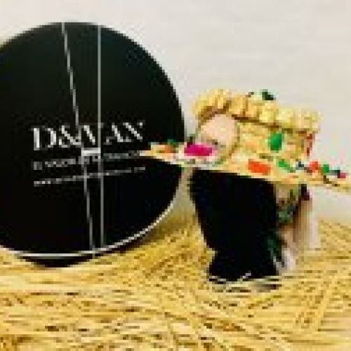 Gorra paja centeno Diván Gestión Musical