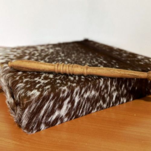 pandero cuadrado de piel de cabra 2