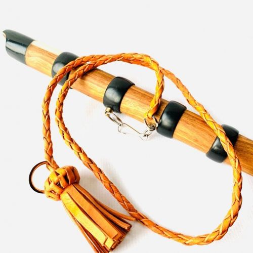 Cordón de piel de cabra en redondo