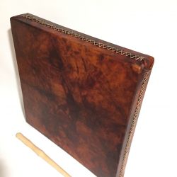 pandero cuadrado penaparda ocre 4