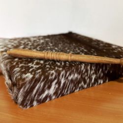 pandero cuadrado de piel de cabra 2