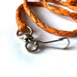 Cordón de piel de cabra en redondo 4