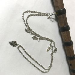 Cadena metálica para gaitas charras