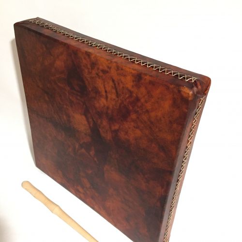 pandero cuadrado penaparda ocre 4