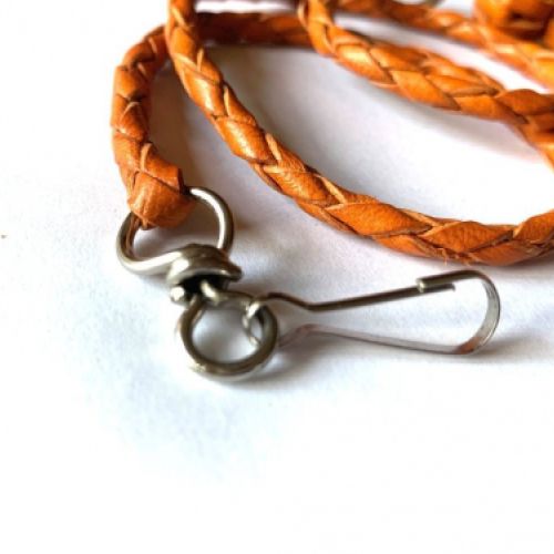 Cordón de piel de cabra en redondo 4