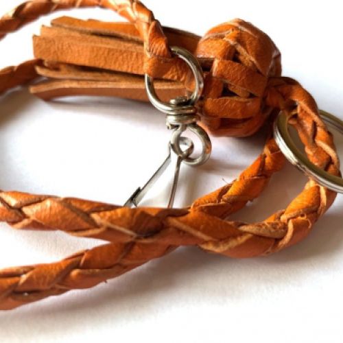 Cordón de piel de cabra en redondo 5